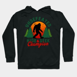 Undefeated Hide and Seek Champion Bigfoot Retro Hoodie